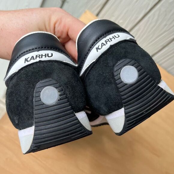 Karhu ChampionAir Sneakers Black Sky Blue Men’s 7.5 Women’s 9 Retro - Picture 13 of 13